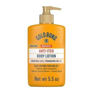 Gold Bond Medicated Anti-Itch Body Lotion - BNIB Net wt 5.5 fl oz